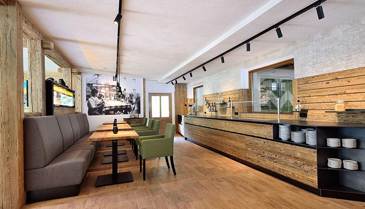 Hotel restaurant in Germany